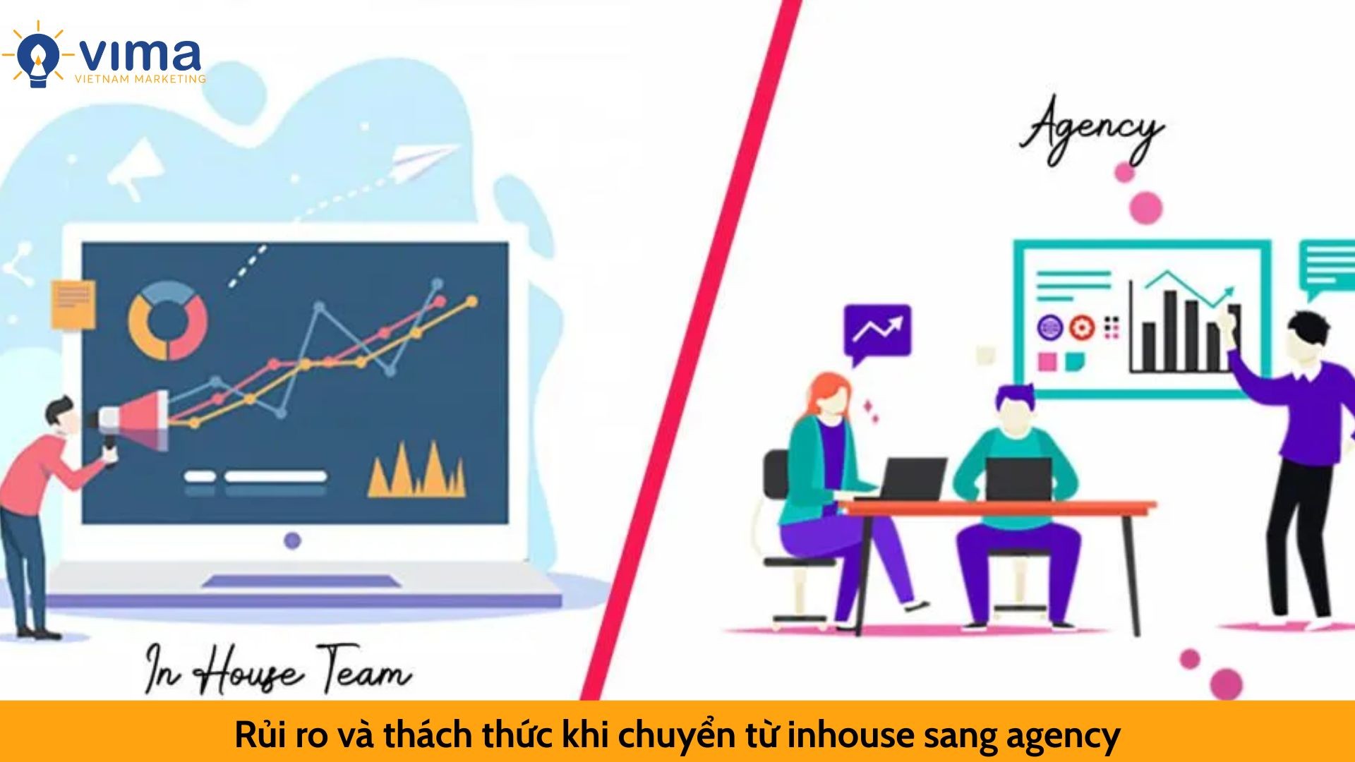 Rủi ro và thách thức khi chuyển từ inhouse sang agency